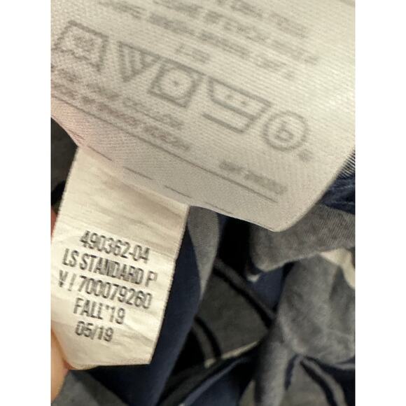 Banana Republic Standard Fit Black White Button Up Shirt Men's Size Large L - Picture 8 of 9